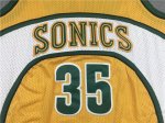 NBA 35 Durant Sonics 2007-08 M&N Maillot jaune